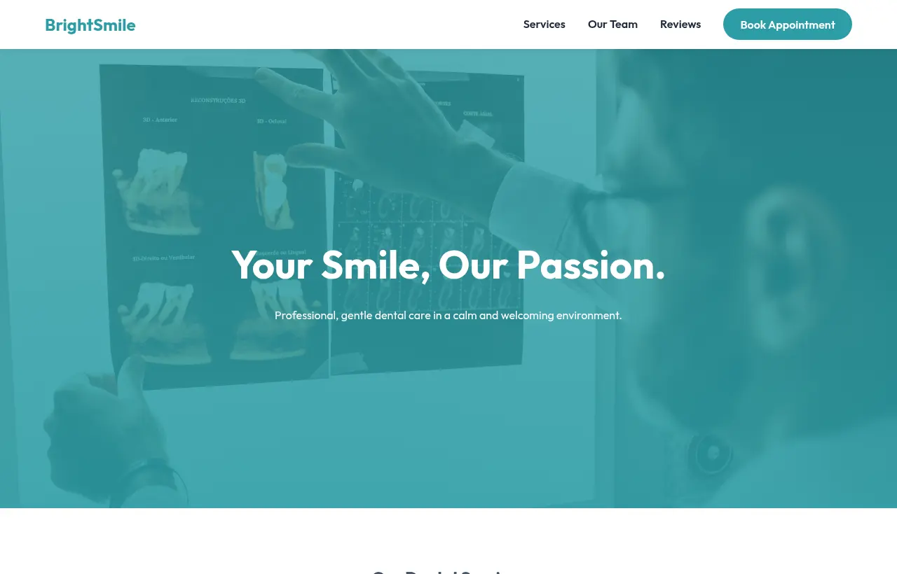 Dental clinic preview