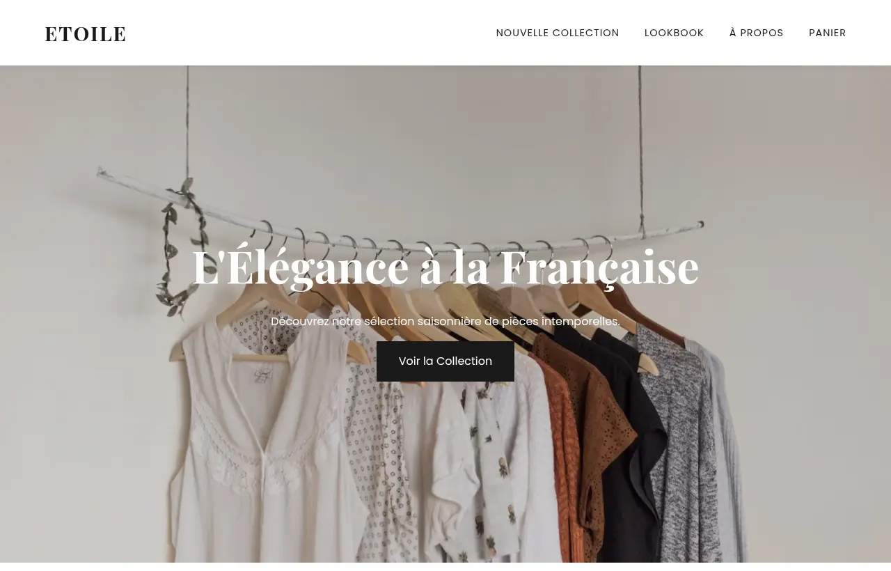 Fashion boutique preview